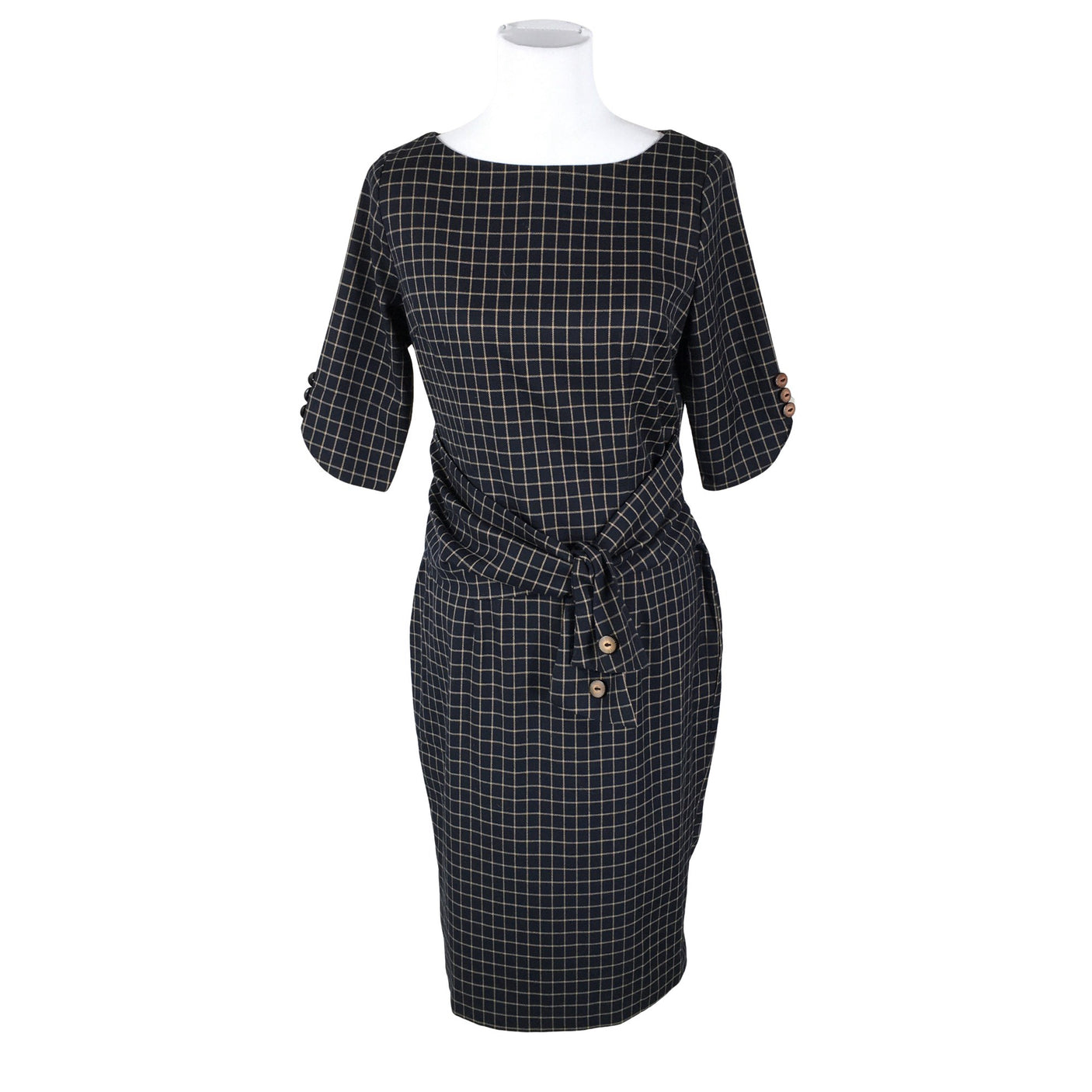 Unisex Banned Retro - Dress, size 38 - Blue (1)