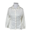 Unisex Thought - Collared shirt, size 46 - White ()