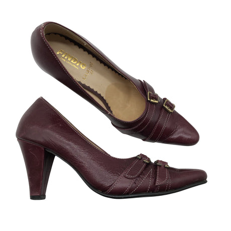 Unisex Findig - High heels, size 37 - Wine red ()