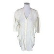 Unisex Gudrun Sjöden - Schiffon tunic, size 40 - Natural white ()