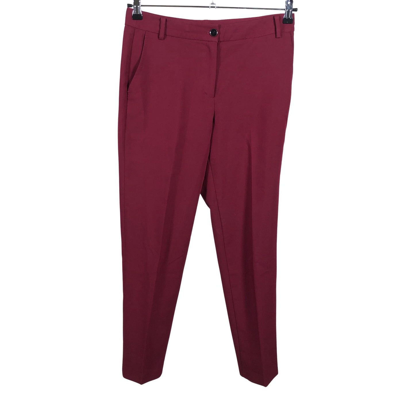 Unisex Esprit - Straight leg trousers, size 36 - Wine red (1)