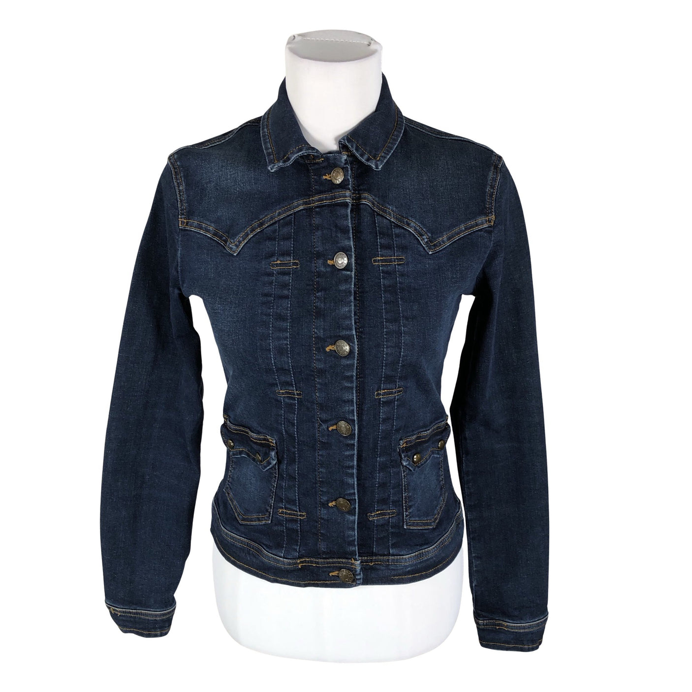 Unisex Esprit - Denim jacket, size 36 - Blue (1)