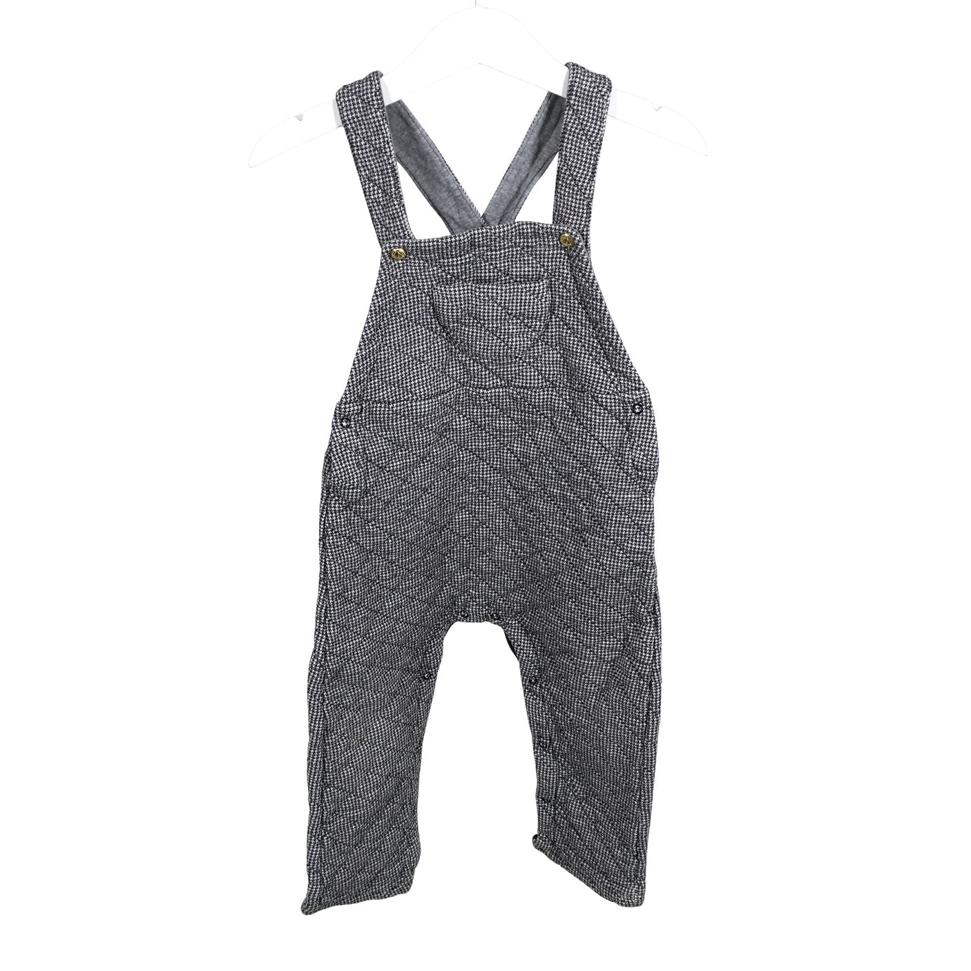 Unisex Petit Bateau - Overalls, size 80 - 86 - Gray (1)