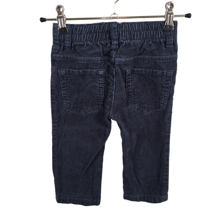 Unisex Benetton - Velvet pants, size 80 - 86 - Blue (2)