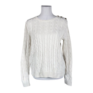 Unisex Lauren Ralph Lauren - Sweater, size 40 - White (1)