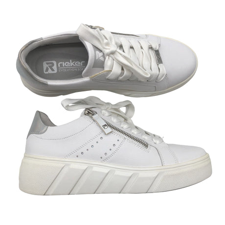 Unisex Rieker - Casual sneakers, size 38 - White ()