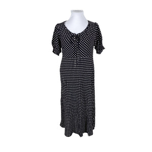 Unisex Marks&Spencer - Schiffon dress, size 46 - Black (1)