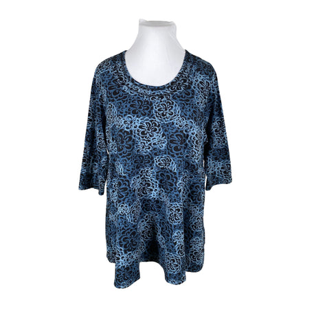Unisex Zhenzi - Tricot tunic, size 54 - Blue ()