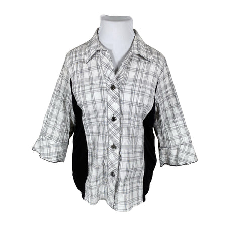 Unisex Liva - Blouse, size 48 - White ()