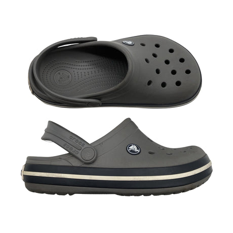 Unisex Crocs - Slip-on shoes, size 35 - Gray ()