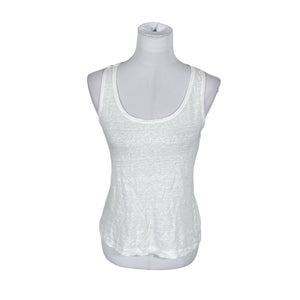 Unisex Jigsaw - Tricot tank top, size 40 - White (1)