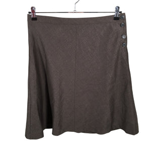 Unisex Part two - Fabric skirt, size 40 - Brown (1)