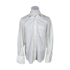Unisex Melka - Collared shirt, size L - White (1)