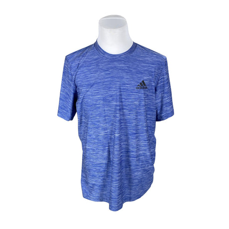 Unisex Adidas - Sports shirt, short sleeve, size L - Blue ()