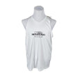 Unisex Adidas - Sleeveless sports top, size L - White ()