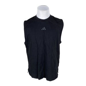 Unisex Adidas - Sleeveless sports top, size L - Black (1)