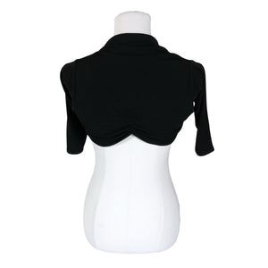 Unisex Allison - Tricot bolero, size 36 - Black (2)