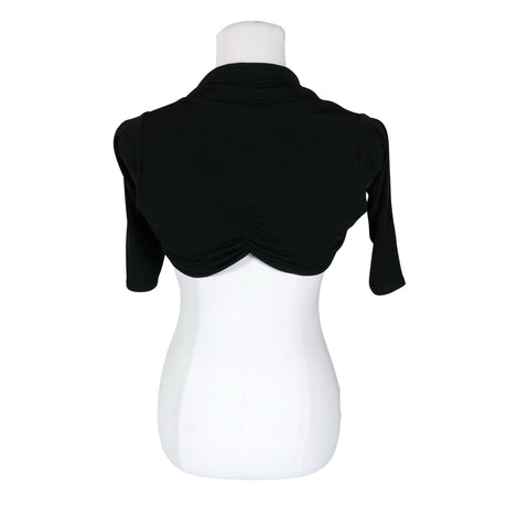 Unisex Allison - Tricot bolero, size 36 - Black (2)