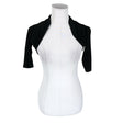 Unisex Allison - Tricot bolero, size 36 - Black ()