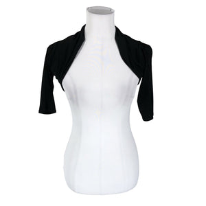 Unisex Allison - Tricot bolero, size 36 - Black (1)