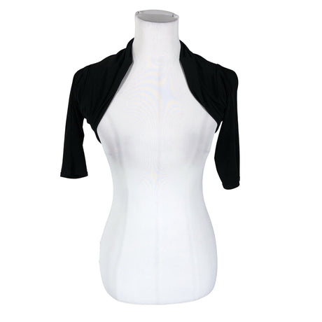 Unisex Allison - Tricot bolero, size 36 - Black ()