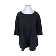 Unisex Ehta - Tricot tunic, size 46 - Black ()