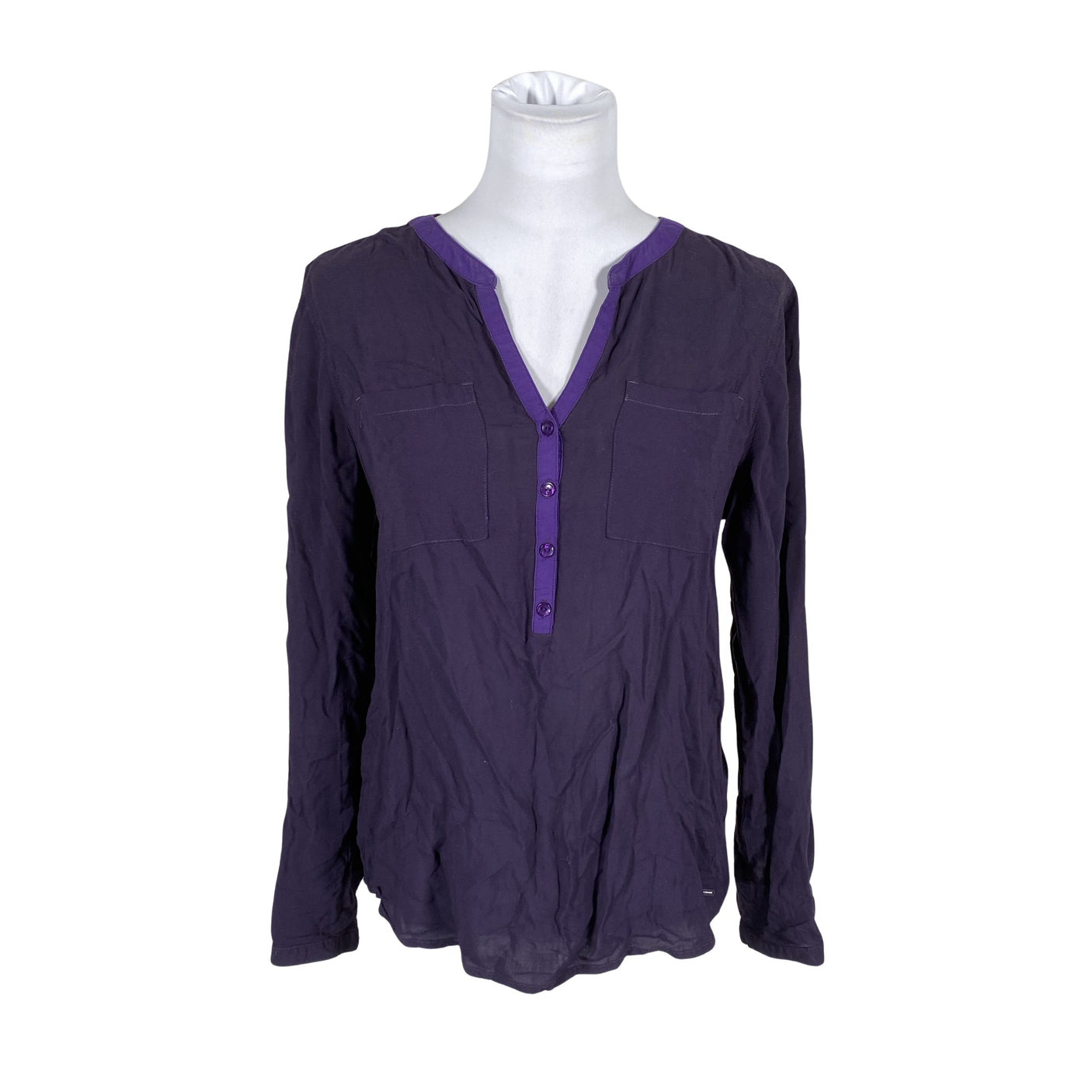 Unisex Tom Tailor - Blouse, size 38 - Violet (1)