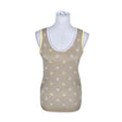 Unisex Nümph - Tricot tank top, size 34 - Beige ()