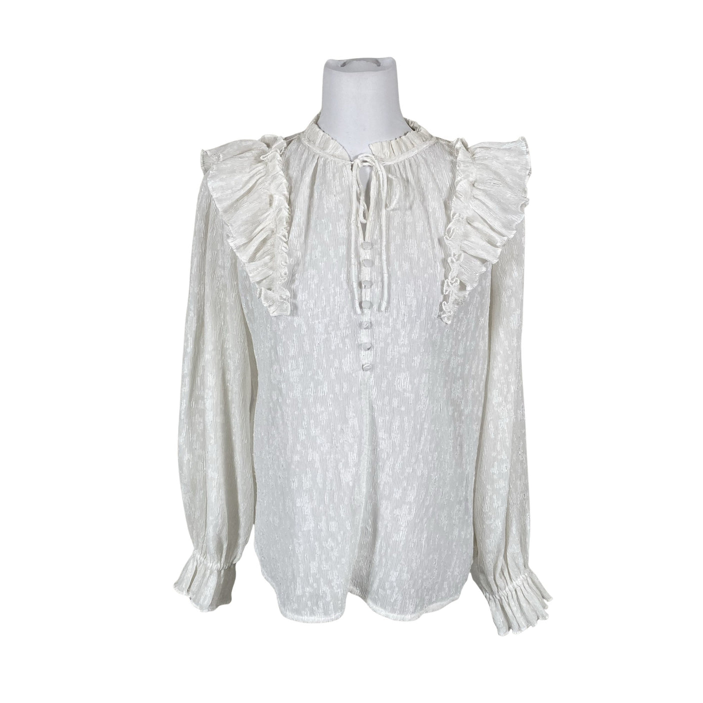 Unisex Bruuns Bazaar - Blouse, size 36 - White (1)