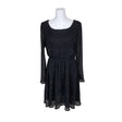Unisex Minimum - Schiffon dress, size 38 - Black ()