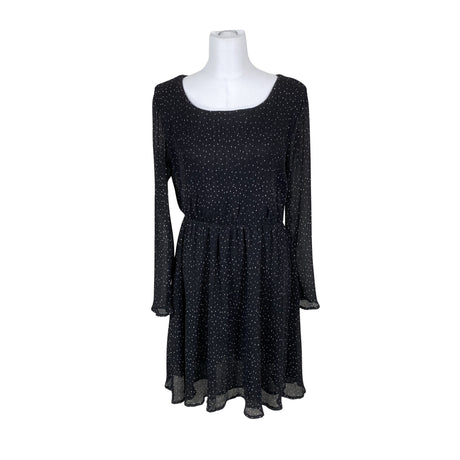 Unisex Minimum - Schiffon dress, size 38 - Black ()