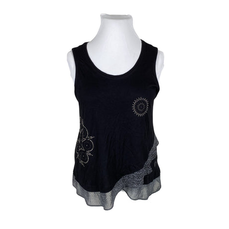 Unisex Desigual - Tricot tunic, size 42 - Black ()