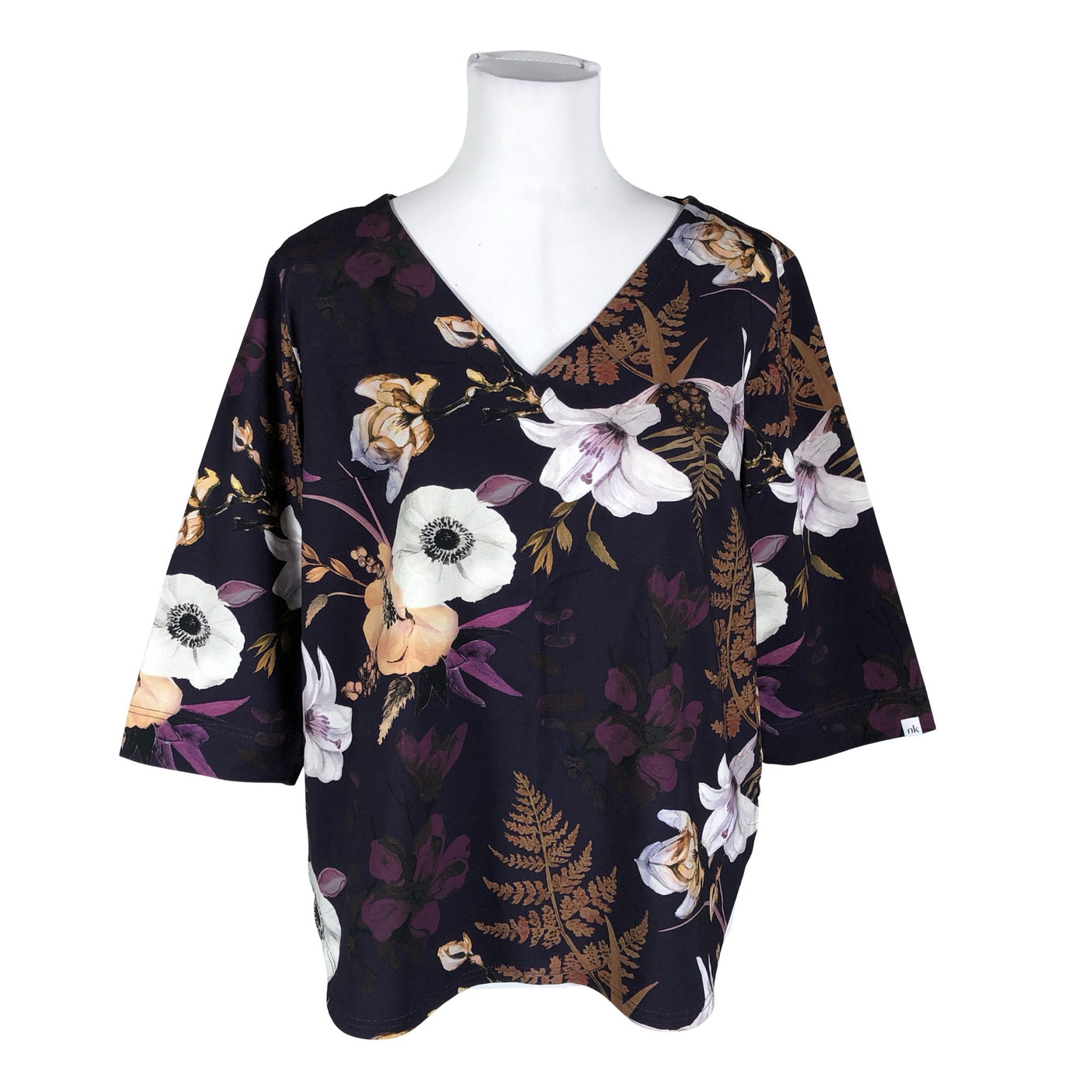 Unisex Nakoa - Tricot shirt, size 40 - Violet (1)