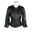 Unisex Sandro Ferrone - Leather jacket, size 36 - Black ()