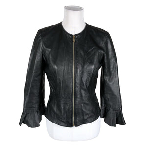 Unisex Sandro Ferrone - Leather jacket, size 36 - Black (1)