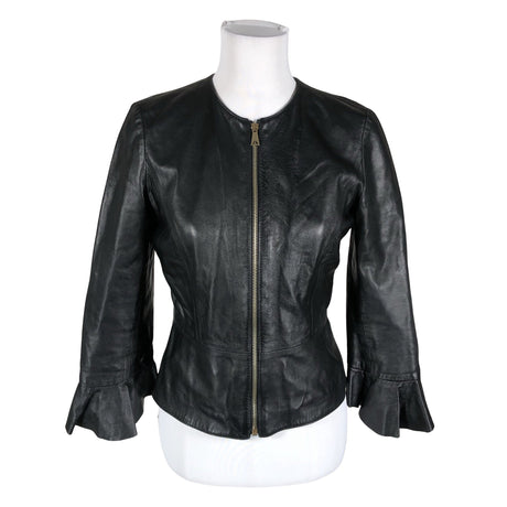 Unisex Sandro Ferrone - Leather jacket, size 36 - Black ()
