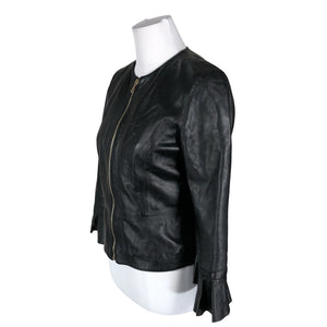 Unisex Sandro Ferrone - Leather jacket, size 36 - Black (3)