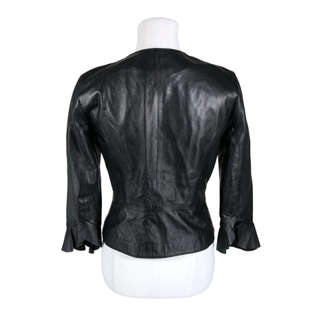 Unisex Sandro Ferrone - Leather jacket, size 36 - Black (2)