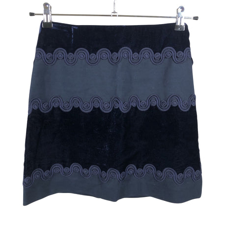 Unisex Sandro Paris - Fabric skirt, size 34 - Blue ()