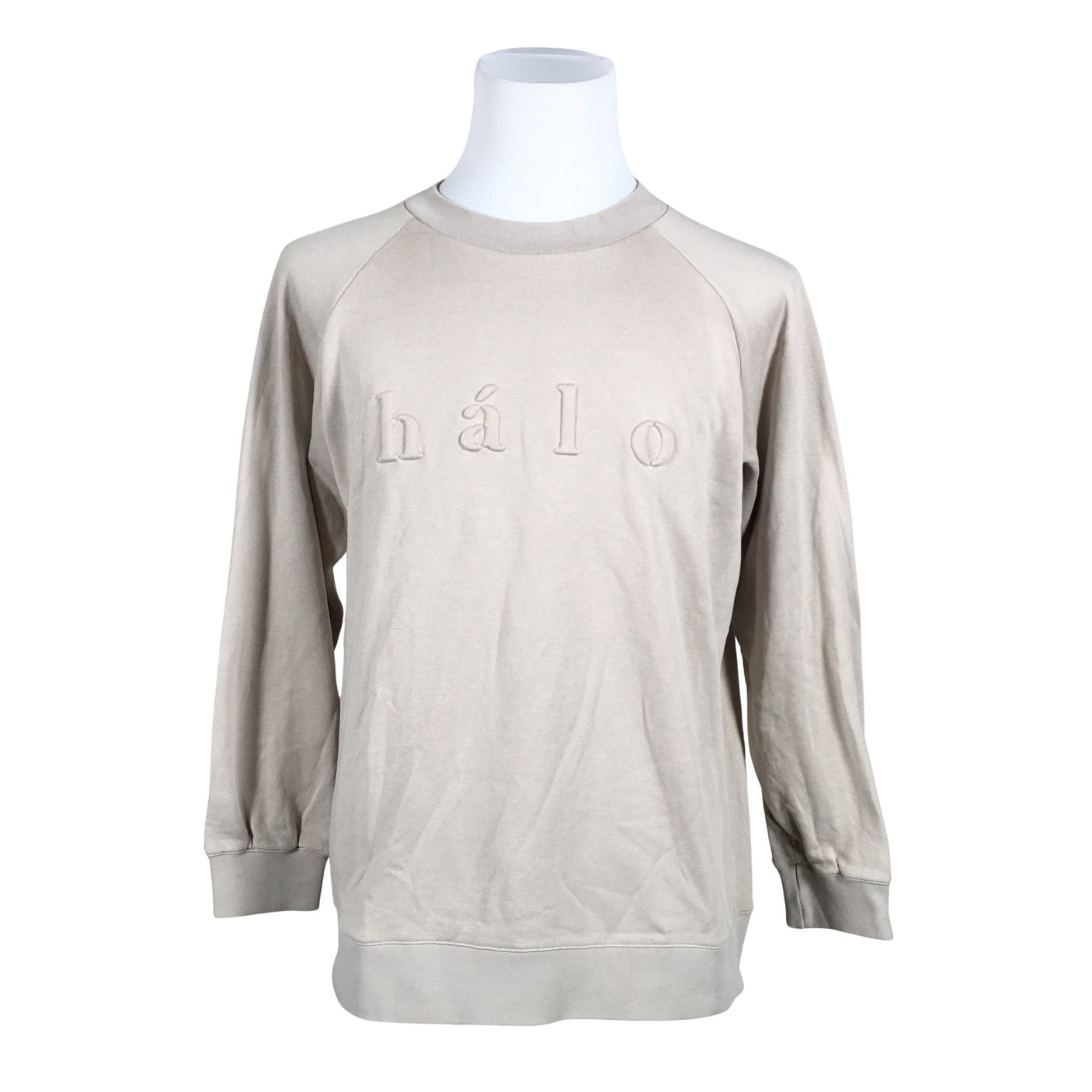 Unisex Hálo - Sweatshirt, size M - Beige (1)