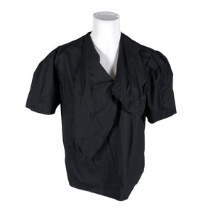 Unisex The Masai - Short-sleeved blouse, size 40 - Black (1)