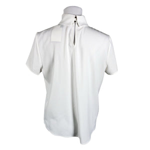 Unisex Esprit - Short-sleeved blouse, size 38 - White (2)
