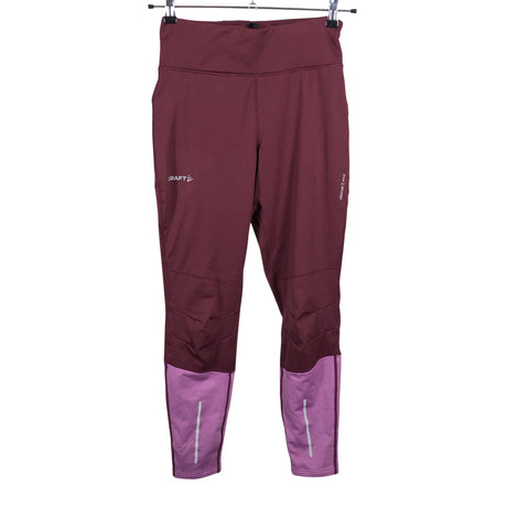 Unisex Craft - Sports trousers, size 38 - Wine red ()