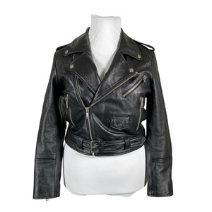 Unisex Deadwood - Leather jacket, size 42 - Black (1)