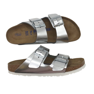Unisex Birkenstock - Sandals, size 39 - Silver (1)