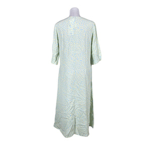 Unisex Marimekko - Schiffon dress, size 40 - Green (3)