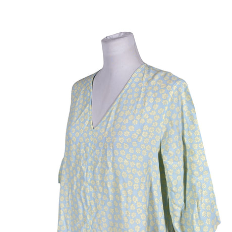 Unisex Marimekko - Schiffon dress, size 40 - Green (2)