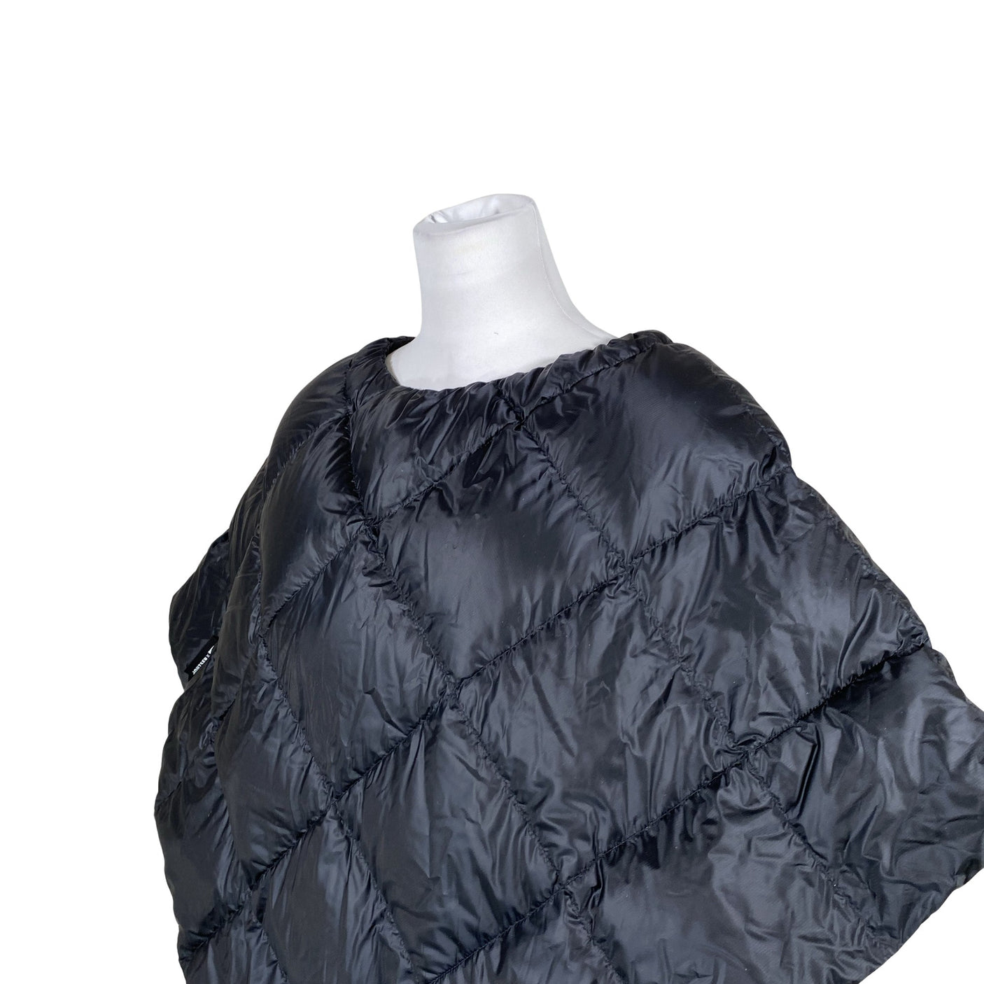 Unisex Joutsen - Poncho, size One size - Black (2)