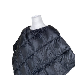 Unisex Joutsen - Poncho, size One size - Black (2)