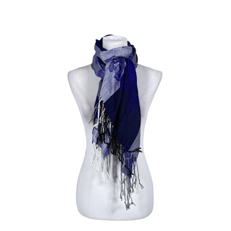 Unisex Pashmina - Scarf, size Maxi - Blue ()